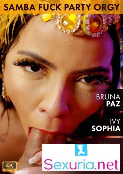 Samba Fuck Party Orgy - Bruna Paz & Ivy Sophia - 720p