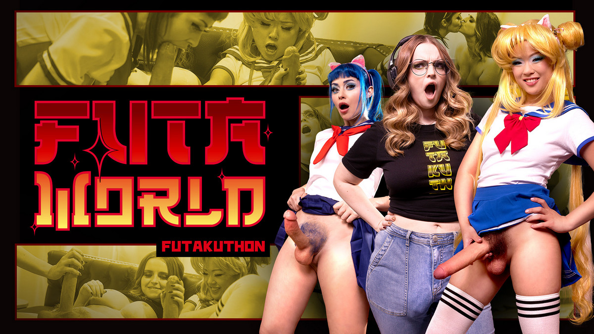 Futa World - Jewelz Blu, Lulu Chu & Codi Vore [1080p]