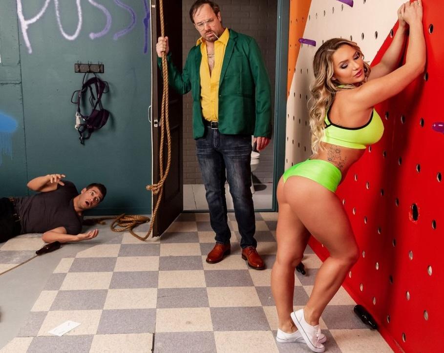 Xander Corvus, Cali Carter - Going Down In A Blaze of Gloryholes SD/1080p