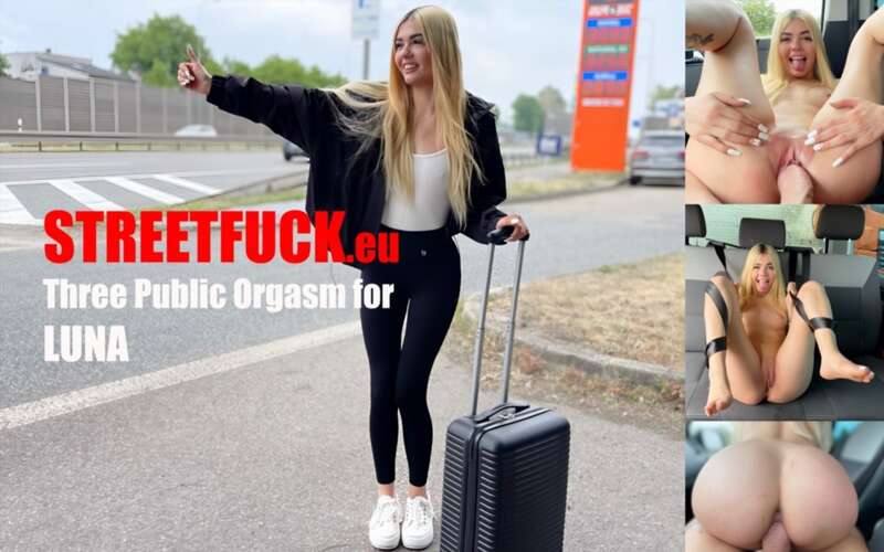 Luna Bbunny - Three Public Orgasm for Luna BBunny FullHD 1080p