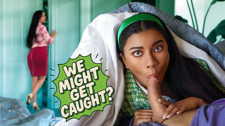 Ameena Green - We Might Get Caught That Only Makes My Stepdaddy's Dick Taste Better FullHD 1080p/HD 720p