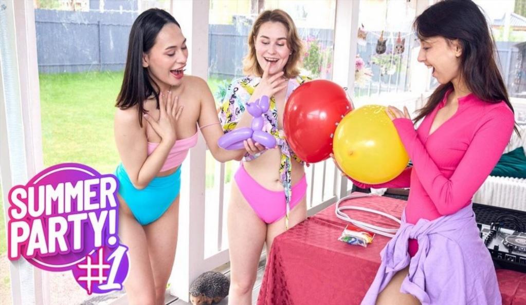 Iris Murai, Ashly Rabbit, Roxy Muray - Come Party With Us - Part 1 FullHD 1080p