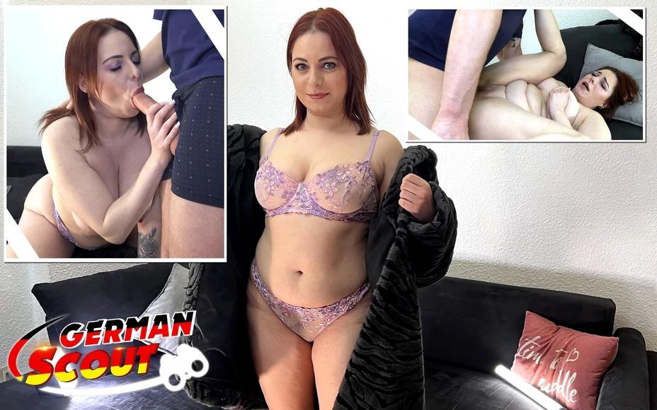 German Scout praesentiert: Emma Fox Casting mit kurvigen Girl 1080p