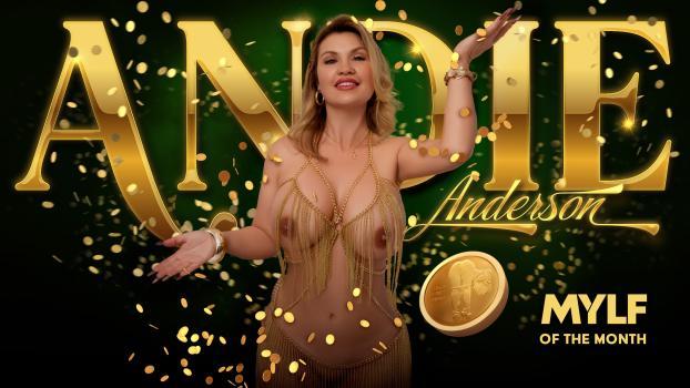 Andie Anderson - March Spotlight Andie Anderson, Gorgeous Mylf In Gold FullHD 1080p/HD 720p