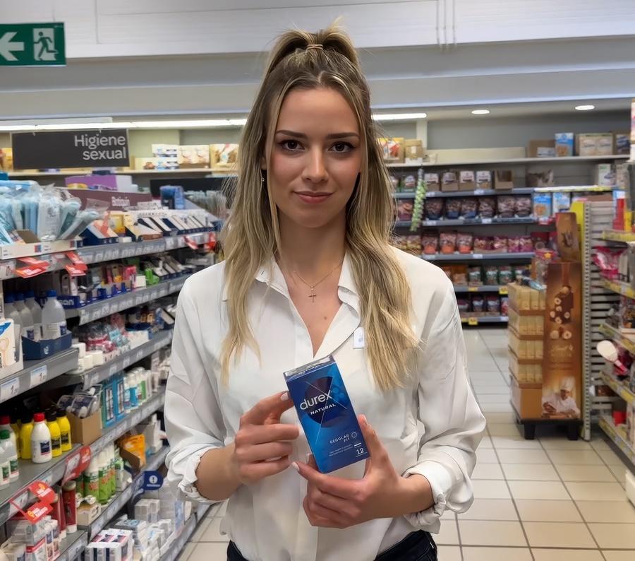 Hope Heaven - Supermarket Customer Gets More Than He Came For FullHD 1080p