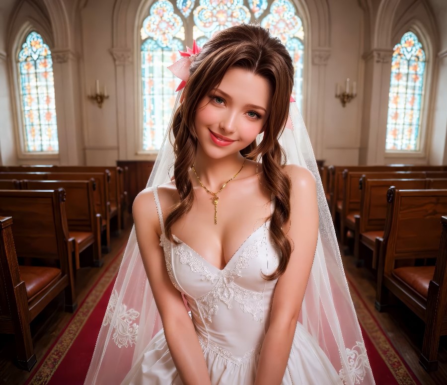 AiPorn - Aerith’s Wedding Gone Wrong 2160p 1920p