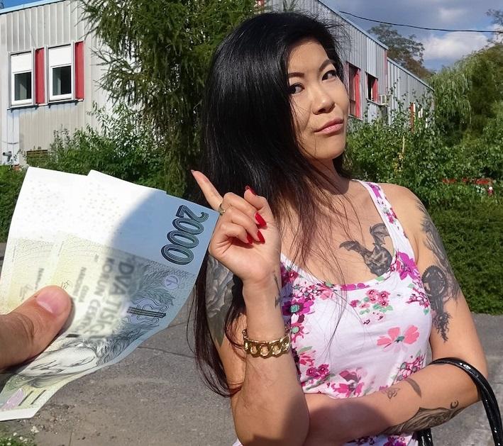 Akasha Coliun - Hot Asian chick loves girthy cock SD/1080p